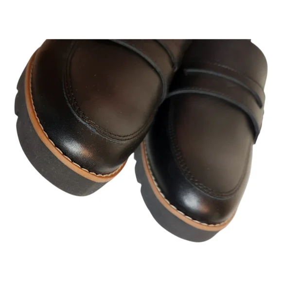 Vionic Cheryll II Black Chunky Loafer Size 8 - Picture 5 of 11